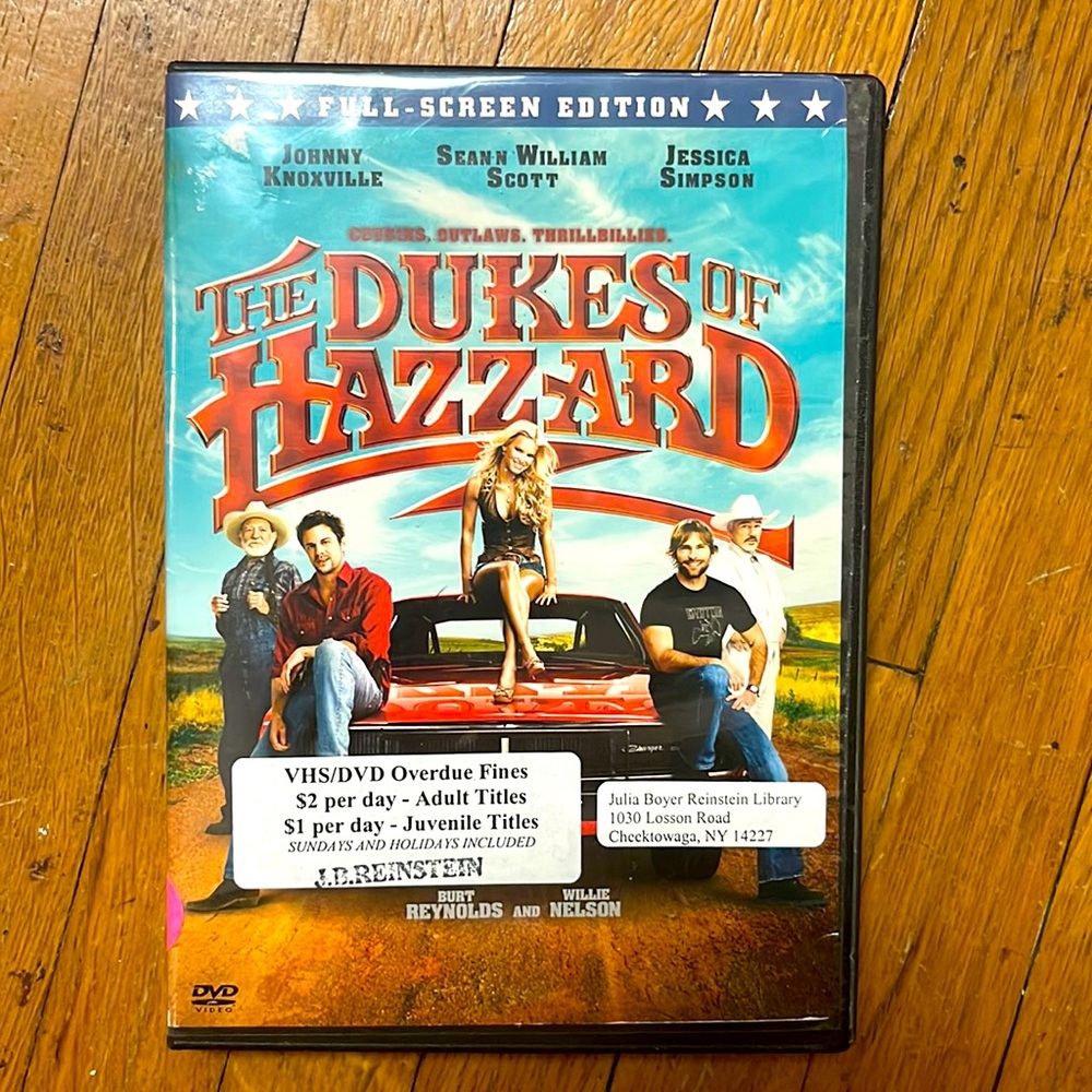 The Dukes of Hazzard dvd